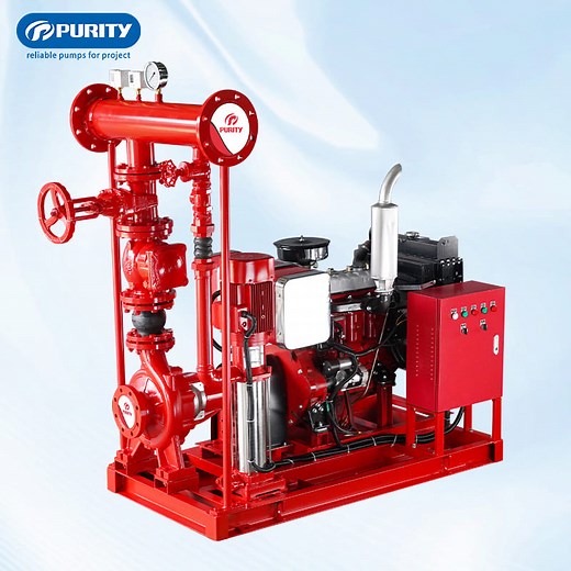 [Hot Item] 750 Gpm Diesel Engine Fire Fighting Pump System for Fire Fighting