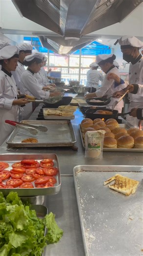 UNcollege Dharan on Instagram: "Food Production Practical of Grade-12 Sec.-F is going on…"