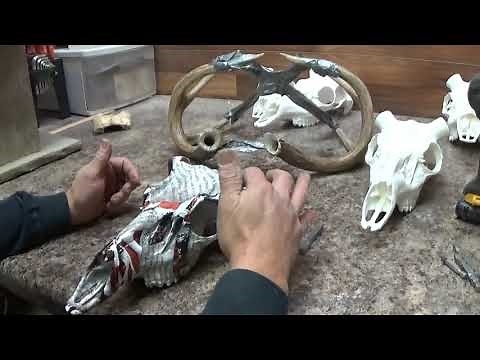 Outlaw Skulls Whitetail Antler Mounting Instructions