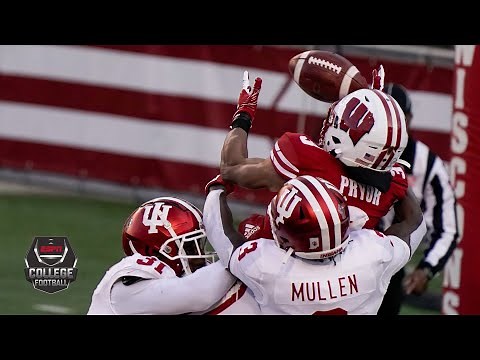 Indiana Hoosiers vs. Wisconsin Badgers | 2020 College Football Highlights