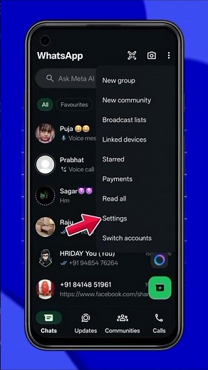 Backup WhatsApp Chats Easy ⚡| #whatsapp #ytviral #ytshorts