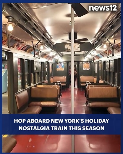 HOLIDAY TRAIN: Offered by the MTA and the New York Transit Museum, the Holiday Nostalgia Train transports riders to the 1930s and operates every Sunday in December. https://bit.ly/4pkZxYH | News 12 The Bronx