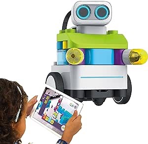BOTZEES Robots for Kids, 130 Pcs Coding Robot, Programmable Interactive Robot with APP Control, 8 in 1 STEM Robot Toys for Boys and Girls Age, Present for 4 5 6 7 8 9 Years Old Kids