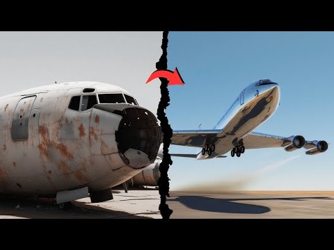 Boeing Restoration — Transformation From Rust to Flight