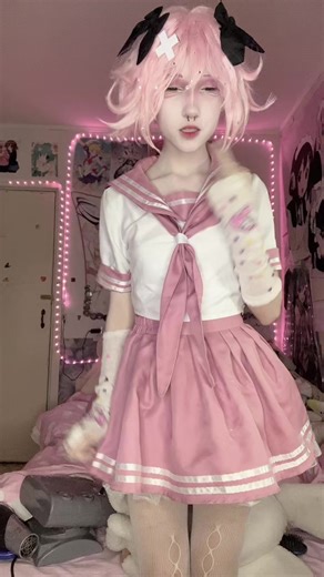 тгк в описании 🌸#astolfo #astolfocosplay #астольфо #cosplay | astolfo cosplay