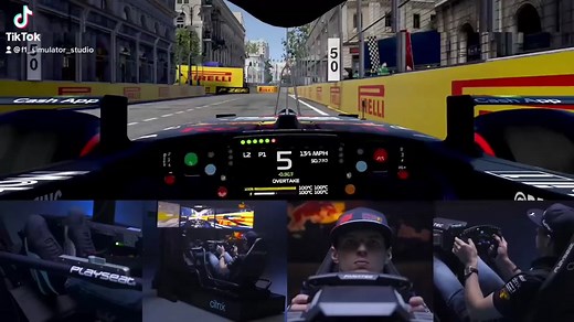 Virtual Lap: Max Verstappen At The Azerbaijan Grand Prix 2/2 #Simulator #game #speedandpassion #f1 #Racing #Car