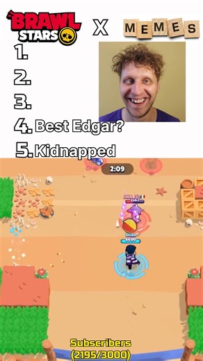 Brawl Stars X Memes Pt-2#gaming #brawlstars