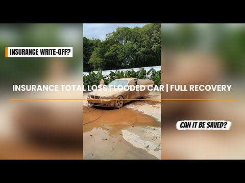 SALVAGE FLOODED CAR | Is It Possible to Rebuild a Flooded Salvage Car?
