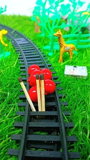 😱 RC Train Smash Test Matchstick Wall vs Unstoppable Speed Power Remote Control train #rccars #rccar