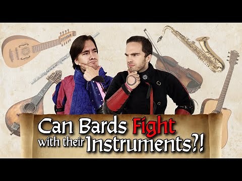 Can Bards use their Instruments as Offhand Weapons?