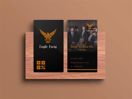 Minimalist Business Card Template: Elegant, Chic Design (canva PDF) | QR Code Option - Etsy