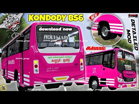 New Private Bus Mod For Bussid || Download Mod || New Bus Mod For Bussid || Bus Simulator Indonesia