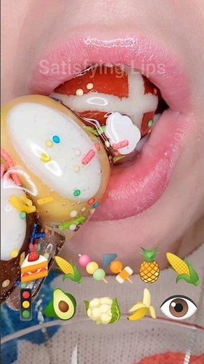 ASMR Satisfying Eating Tasty Soft Fondant #asmr #fondant #satisfyingsounds