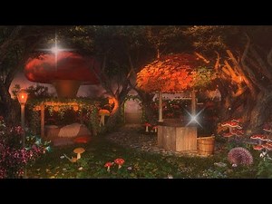 Enchanted Forest Ambience 🌲✨ The secret magical wishing-well (occasional rain, nature sounds, magic)