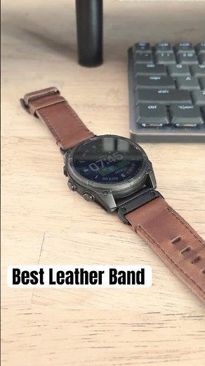 The Best Leather Band for Your Garmin