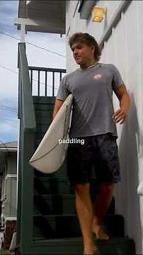 beginner surfs 8ft+ waves