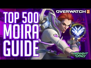 The Easiest Hero to Climb With! | Top 500 Moira Overwatch 2 Practical Gameplay Guide
