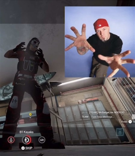 Funny R6 Glitch Captured in Fred Durst Pose