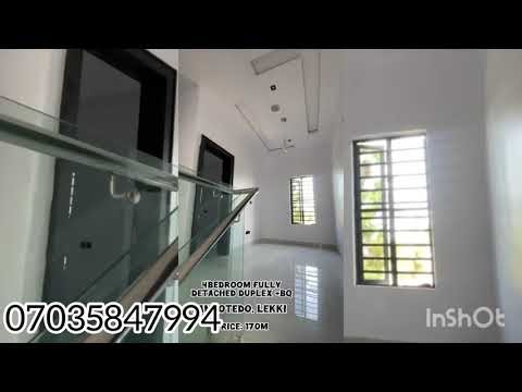 4BEDROOM FULLY DETACHED + BQ FOR SALE #homebuyers