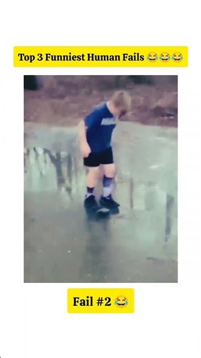 Top 3 funniest human fails 😂|#shorts