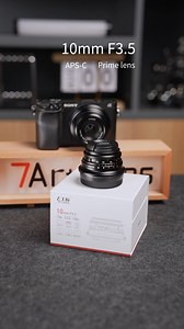 🎥 Unboxing the 7Artisans 10mm F3.5 MF Pancake Lens! Take a closer look at its sleek design, solid build, and incredibly lightweight body — just around 125.5g! Curious how it fits into your everyday kit? Tap play and see it in action. 📸 APS-C | Manual Focus | E / Z / X / M43 Mounts 🔍 Close focus at 0.2m ✨ Featherlight & distortion-free #7Artisans #7artisansnew #newlens #7artisans10mm #7artisans10mm35 #apsclens #manualfocuslens #mflenses #mfphotography #wideanglephotography #landscapephotograph
