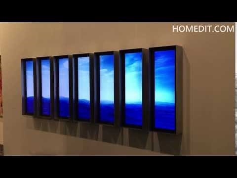 Split Swell Feature Wall by Yorgo Alexopoulos