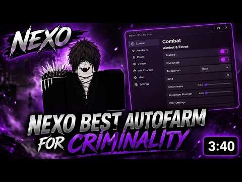 CRIM SCRIPT [BEST AUTOFARM-AIMBOT- (NEXO)