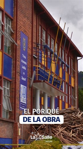 I.E.M San Juan Bautista De La Salle de Zipaquirá on Instagram: "🏗️✨ La Salle Zipaquirá se transforma ✨🏗️ Cada avance de la obra es mucho más que cemento y ladrillo: es la posibilidad de aprender mejor, convivir mejor y soñar en grande. Nuevos salones, espacios amplios, zonas para crear, investigar y encontrarnos… todo está cambiando para brindar experiencias educativas que respondan a los retos del presente y del futuro. 📚🔬🎭 Docentes, estudiantes y trabajadores de la obra comparten un sueñ