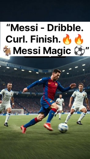 “Only Messi Can Score Like This… 3 Ways! 😱⚽”