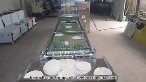 Durable Spring Roll Machine / Spring Roll Skin Machine / Spring Roll Wrapper Making Machine Automatic