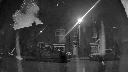 Watch: Doorbell camera captures house explosion