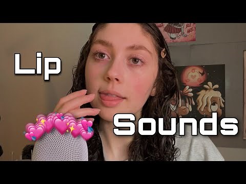 ASMR | Lip Licking, Hand Sounds, and Inaudible ( wet/dry mouth sounds )