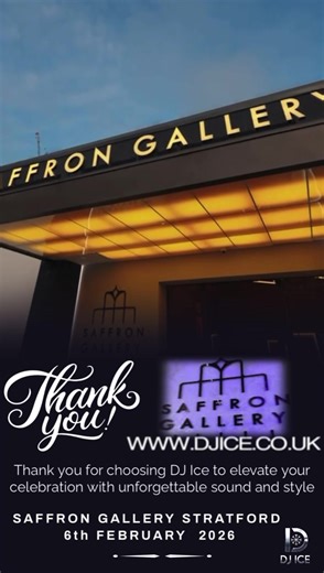 Unforgettable Night at Saffron Gallery with Dj Ice