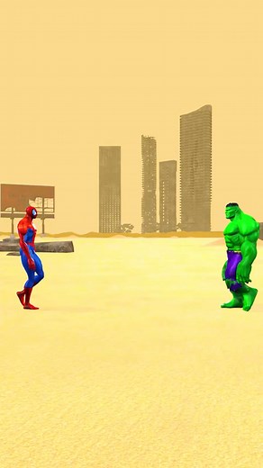 39K views · 455 reactions | Random Spiderman vs Hulk Battle | Funny Animation #shorts #spiderman #funny #hulk | Gangster Gaming | Facebook