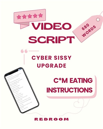 Sissy CEI Joi / JOI Video Script / Instant Download / Onlyfan Content Idea - Etsy