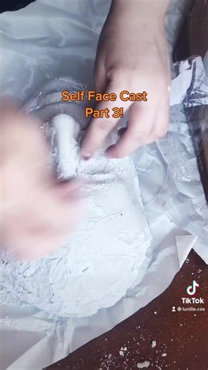 Part 3!! Thanks for watching!!! #sfx #makeup #prosthetics #facecast #mold #facemold #lifecast #plastercast #makeup #diy #tutorial #fy #fyp #makeuphack