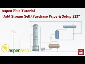 Aspen Plus - Add Stream Sell/Purchase Price & Setup New Currency