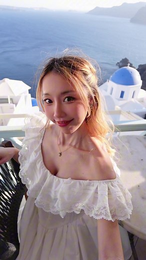 😂그리스 환상 깨진 썰풀며 메이크업🚢ft.산토리니 가는 배#아랄라얍 #메이크업 #makeup#틱톡뷰티