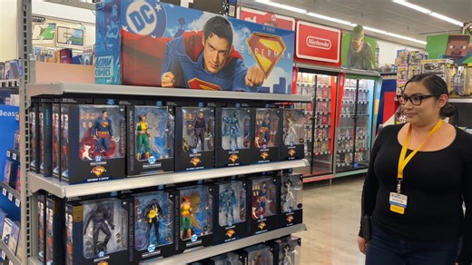 135K views · 3.6K reactions | SUPERMAN endcaps are officially hitting Walmart stores across the US! Todd checks out all the COOL stuff we've got from DC Studios' upcoming movie. Only in theatres JULY 11th! Click here for all things Superman ➡️ https://bit.ly/SupermanMovie-McFarlane #McFarlaneToys #Walmart #Superman #SupermanMovie | McFarlane Toys | Facebook