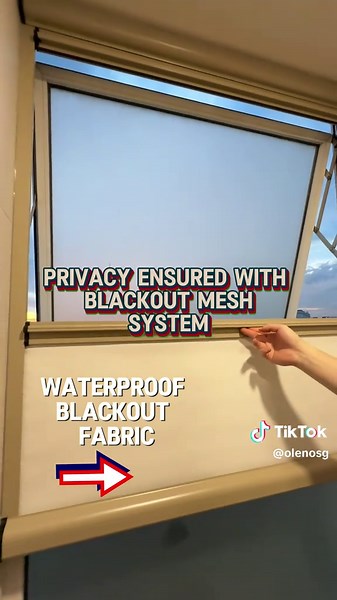 Lunea™ Blind & Mesh System for Effective Insect Control