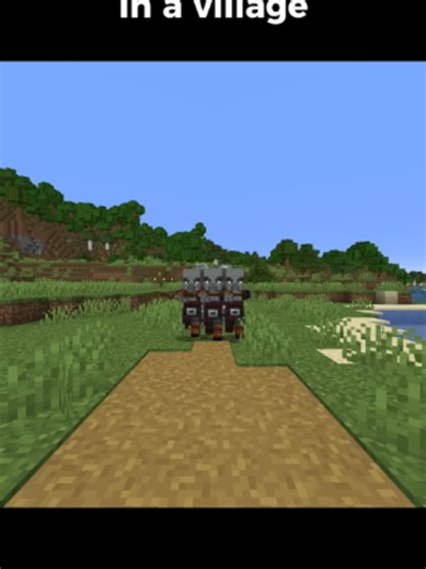 The Beast Hides in a Village Minecraft | Short Horror Part 1