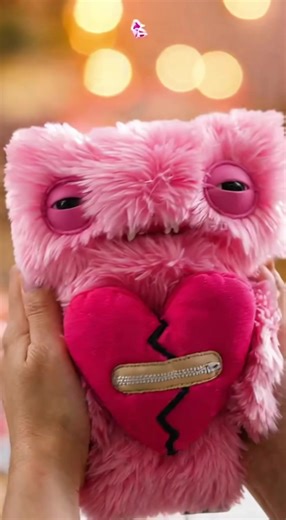 "Fugglers Toothed Plush Doll: Cute Monster Plush Toy, Perfect Valentin...