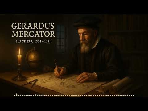 🎵 The Atlas - Gerardus Mercator, Flanders, 1512 to 1594 (History Song)