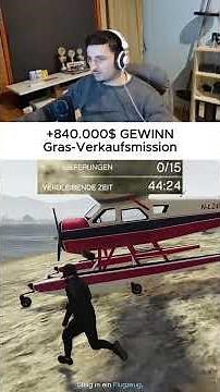 +840.000$ GEWINN: Gras-Verkaufsmission