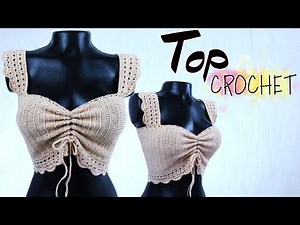 CROCHET TOP Blouse Ideal for BEGINNERS