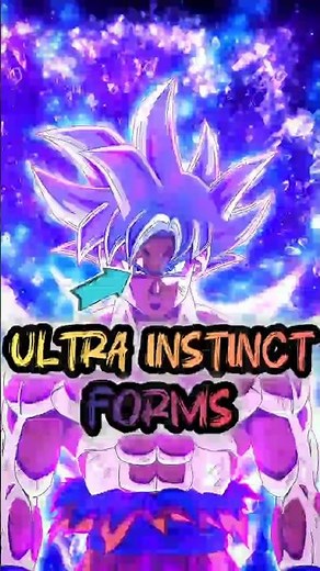 Goku's Ultra Instinct Forms 🤯🔥 | Dragon Ball | Anime BLAH