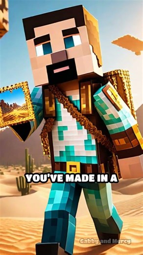 #minecraft #minecraftshorts The SECRET Messages of Minecraft Desert Temples! 🤫🏜️