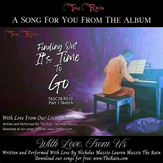 Q4 T65CD38 Finding Out It's Time To Go RS10 Part 1 sketch (1) Nicholas Mazzio Lauren Mazzio The Rain