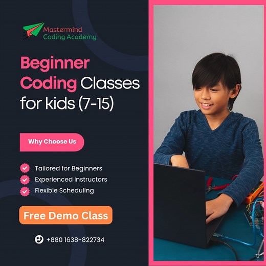 Kids Coding (Online). Summer Camp at an affordable price. | Mastermind Coding Academy