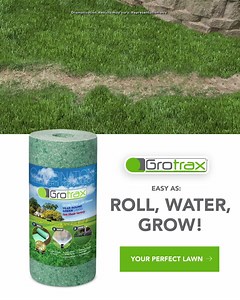 Too many projects? Leave your lawn to us, Just roll, water and grow! Find your perfect lawn with our 3 step quiz today. | Growtrax